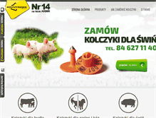 Tablet Screenshot of kolczykowa.com.pl